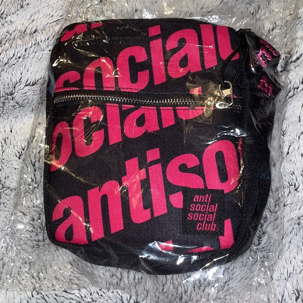 Anti Social Social Club Belong 2 You Black Sidebag